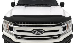 Ford F-450 Super Duty Hood Deflector - Husky Liners - Aeroskin II - Matte Black - `11-`16